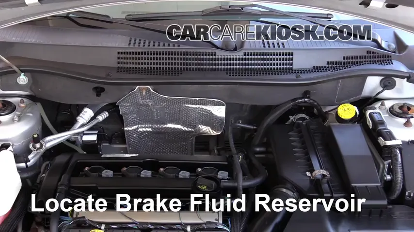 2007 Dodge Caliber SXT 2.0L 4 Cyl. Brake Fluid Add Fluid